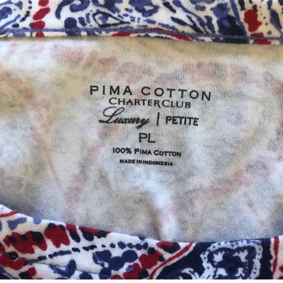 CHARTER CLUB women’s petite top - Picture 5 of 5